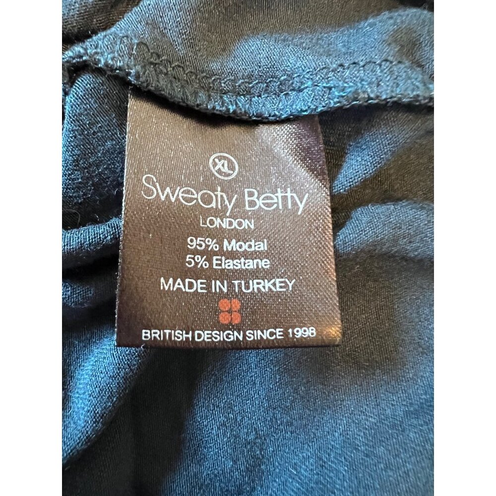 Sweaty Betty tee shirt "Support Women Support the Wolrld", Size XL, Blue, Modal - Picture 8 of 8